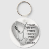 Porte-clés Grey Heart ObGyn Nurse (Recto)