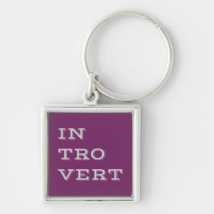 Porte-clés Grey Introvert Porte - clé