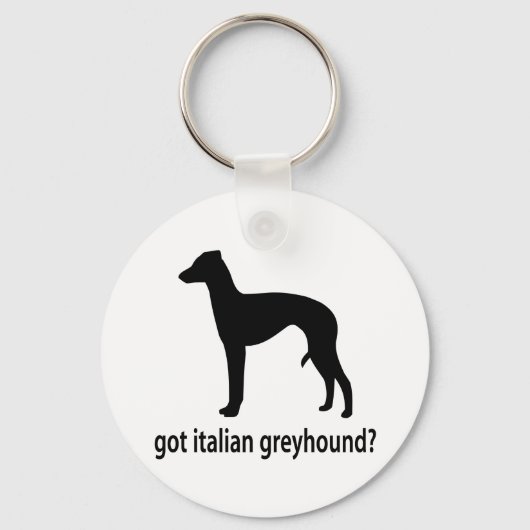 Porte-clés Greyhound italien (Recto)
