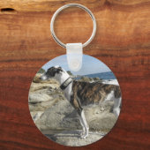 Porte-clés Greyhound Photographie Porte - clé (Recto)