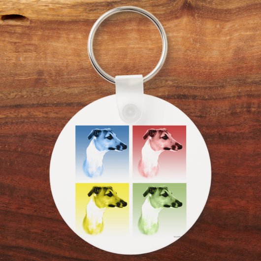 Porte-clés Greyhound Popart (Verso)