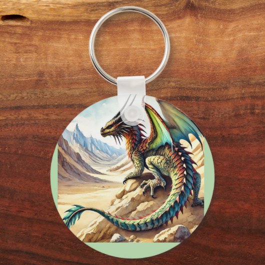 Porte-clés Griffins, Dragons, & Desolate landscapes (Verso)