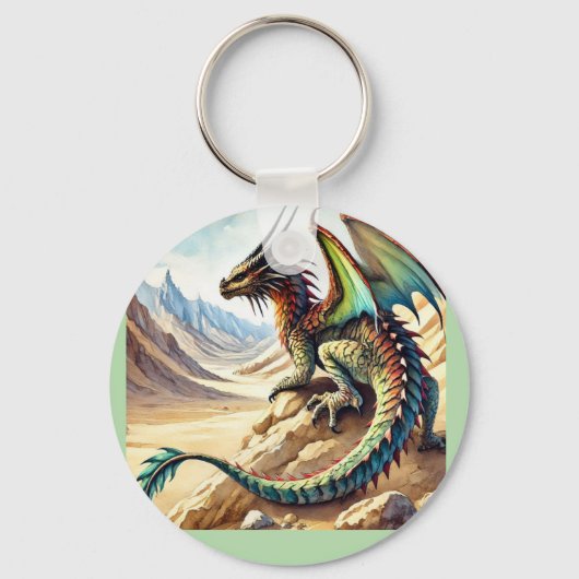 Porte-clés Griffins, Dragons, & Desolate landscapes (Verso)