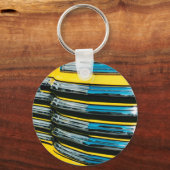 Porte-clés Grill jaune (Recto)