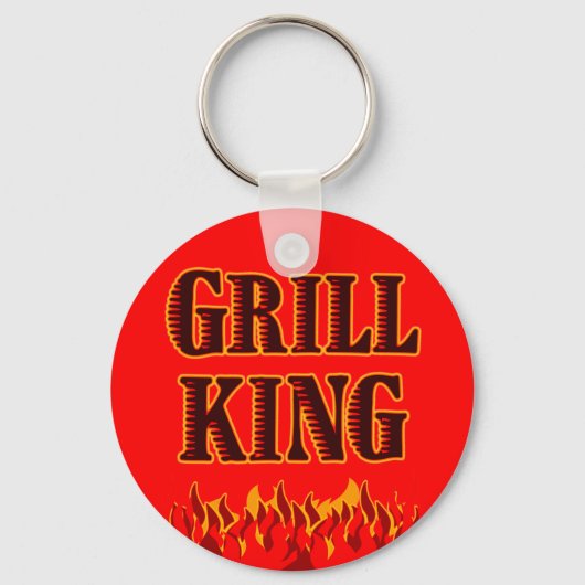 Porte-clés Grill King BBQ Dit Porte - clé (Recto)
