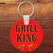 Porte-clés Grill King BBQ Dit Porte - clé (Recto)