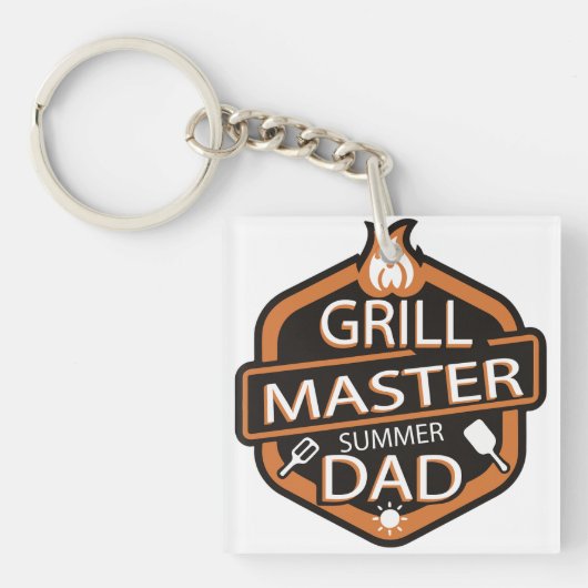 Porte-clés Grill Master Summer Papa Tee (Devant)