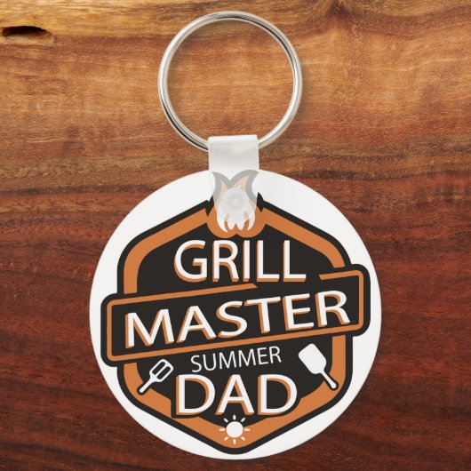Porte-clés Grill Master Summer Papa Tee (Verso)