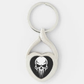 Porte-clés Grim Specter Dripping Skull Graphic (Devant)