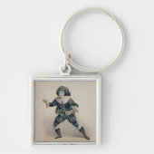 Porte-clés Grimaldi comme Scaramouche, du dell'Ar de Commedia (Devant)