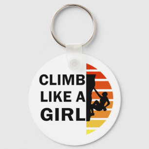 Porte-clés grimper comme une fille