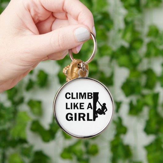 Porte-clés grimper comme une fille (Main)