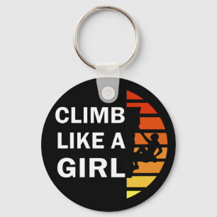 Porte-clés grimper comme une fille