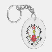 Porte-clés Grinch | Everything's Fine (Devant gauche)