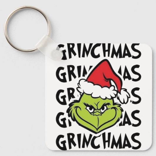Porte-clés grinchmas in u  (Recto)