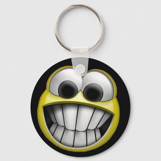 Porte-clés Grinning Happy Face (Recto)