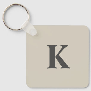 Porte-clés Gris personnalisé