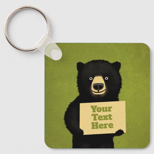 Porte-clés Grizzly Bear (Recto)