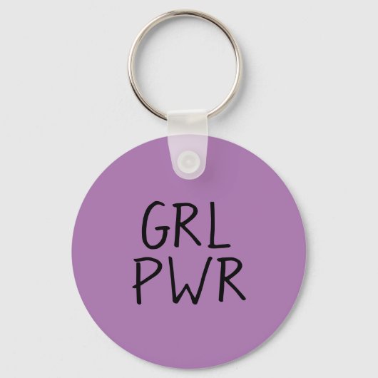 Porte-clés GRL PWR | Cercle de clé (Recto)