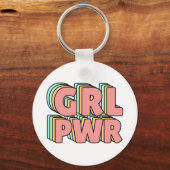 Porte-clés GRL PWR Pastel (Recto)