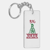 Porte-clés GROG JOKER Mah Jong Tile (Devant gauche)