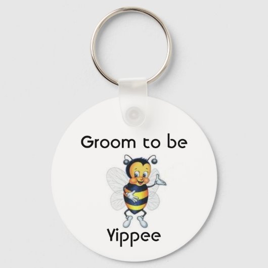 Porte-clés Groom to be Yippee (Recto)