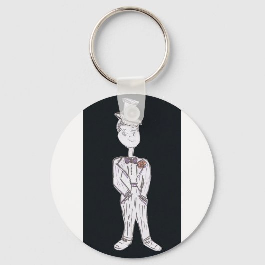 Porte-clés Groom Tuxedo (Recto)