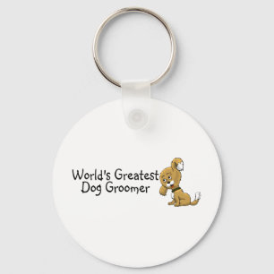 Porte-clés Groomer du plus grand chien des mondes