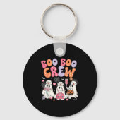 Porte-clés Groovy Boo Boo Crew Nurse Funny Ghost Halloween Te (Recto)