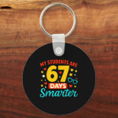 Porte-clés Groovy My Students Are 67 Days Smarter 67 Meme For (Recto)