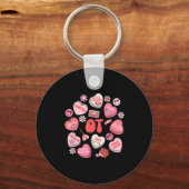 Porte-clés Groovy Occupational Therapy Valentine Ot Conversat (Recto)