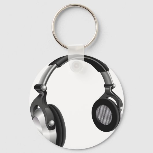 Porte-clés Gros casque DJ (Recto)