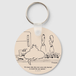 Porte-clés Gros chat