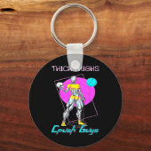 Porte-clés Gros Coiffures Les Gars Broyeurs Poids Bodybuildin (Recto)