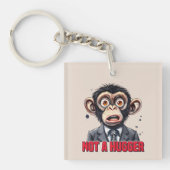 Porte-clés Gros fou de l'art du mot (Devant)