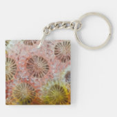 Porte-clés Gros plan de corail rose (Dos)