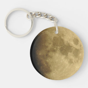 Porte-clés Gros plan Sur La Lune, Phases Sur La Lune