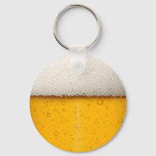 Porte-clés Gros plan sur les bulles de bière