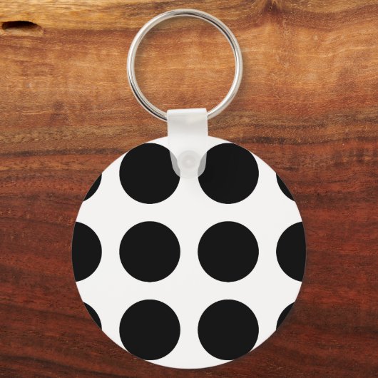 Porte-clés Gros points noirs (Recto)