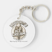 Porte-clés Gros ver noir (Dos)