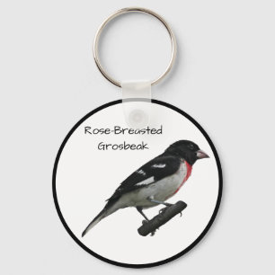 Porte-clés Grosbeak à poitrine rose
