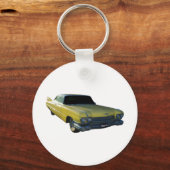 Porte-clés Grosse Cadillac Fin Jaune 59 (Recto)