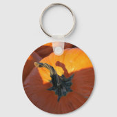 Porte-clés Grosse Citrouille Orange (Verso)