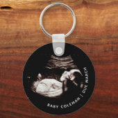 Porte-clés Grossesse Bébé Sonogramme Ultrasons Photo Nouvelle (Recto)