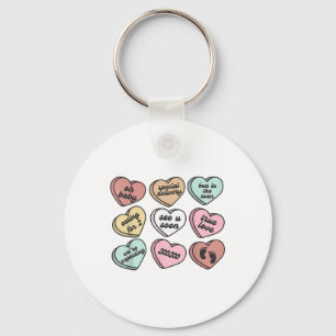 Porte-clés Grossesse Nouvelle maman Candy Coeur mignonne Vale