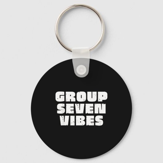 Porte-clés Group 7 Seven Vibes Elite Members  (Recto)