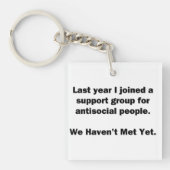 Porte-clés Groupe antisocial (Devant)