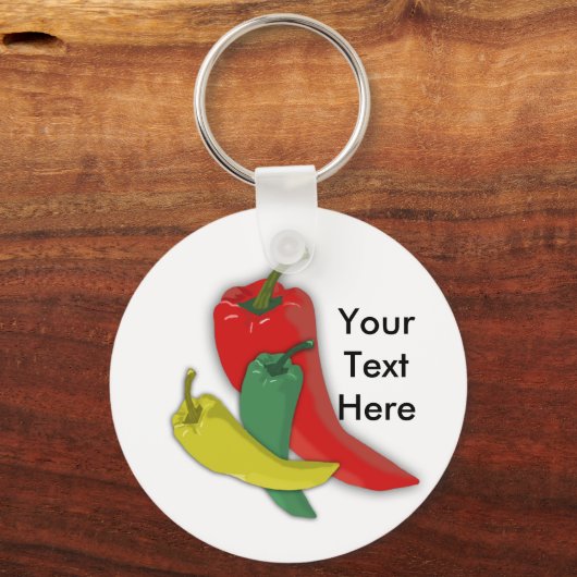 Porte-clés Groupe Chili Pepper (Recto)