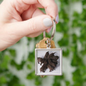 Porte-clés Groupe de chiots avec des têtes ensemble (main)
