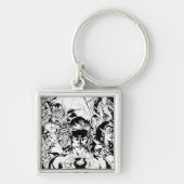 Porte-clés Groupe de Lanternes abattus (Devant)